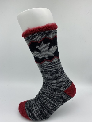 Outdoor Funky Mens Socks Jacquard Melange Boots Socks Ladies