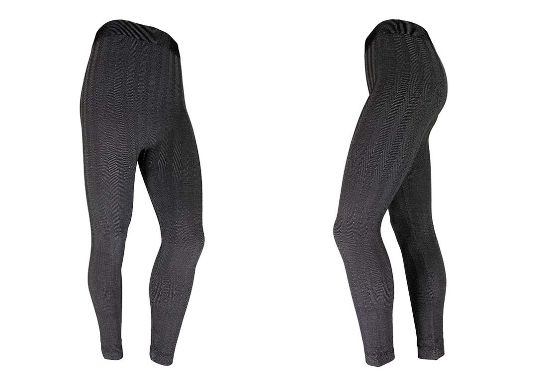 XXL Womens Seamless Leggings 230gsm 95 Polyester 5 Spandex Leggings Black And Grey